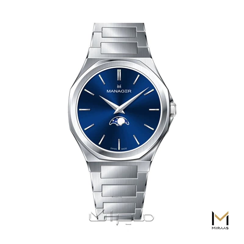 ساعت مردانه منیجر MAN-MP-18-SM