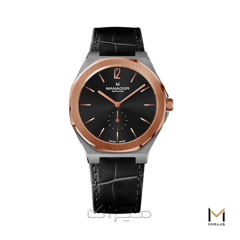 ساعت مردانه منیجر MAN-RP-06-BL