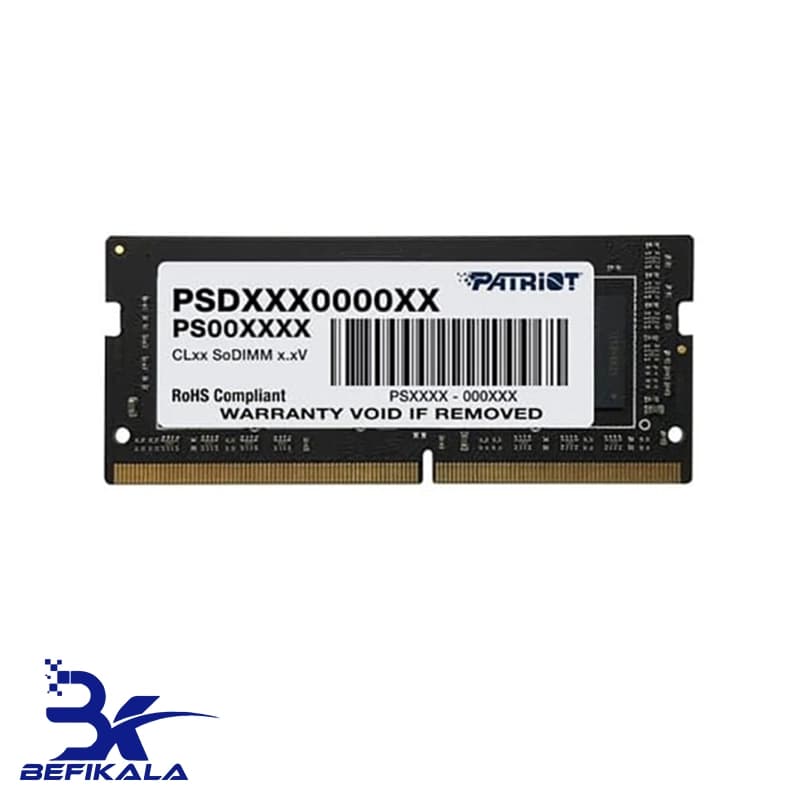 رم لپ تاپ پاتریوت ظرفیت 16 گیگابایت RAM 16GB PATRIOT SIGNATURE LINE 3