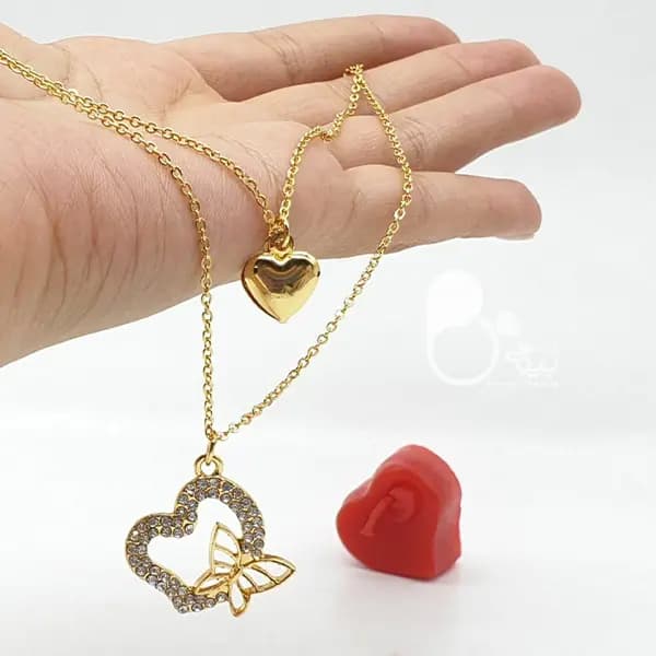 گردنبند دو لاین عشق