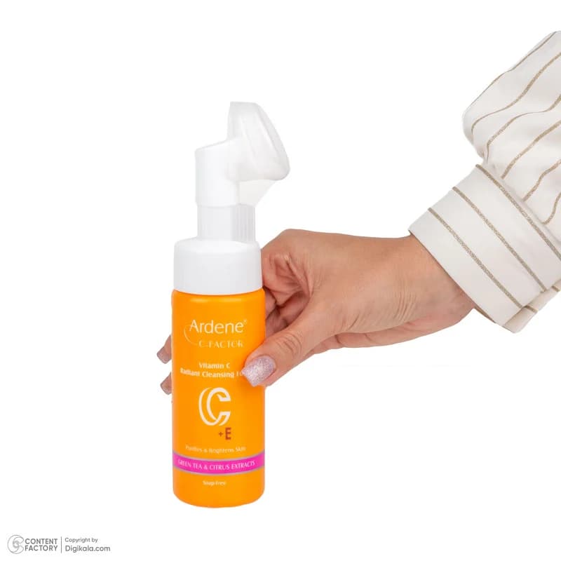 فوم شست‌وشوی صورت آردن سی فکتور مدل Vitamin C مناسب برای پوست انواع پوست حجم 150 میلی‌لیتر — تصویر ۷