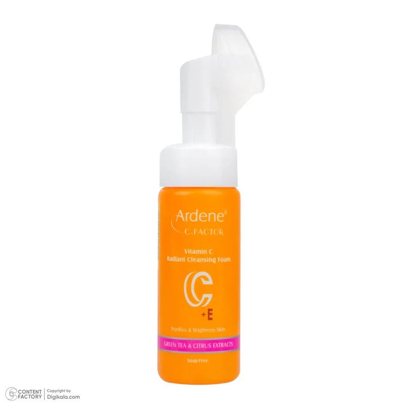 فوم شست‌وشوی صورت آردن سی فکتور مدل Vitamin C مناسب برای پوست انواع پوست حجم 150 میلی‌لیتر — تصویر ۴