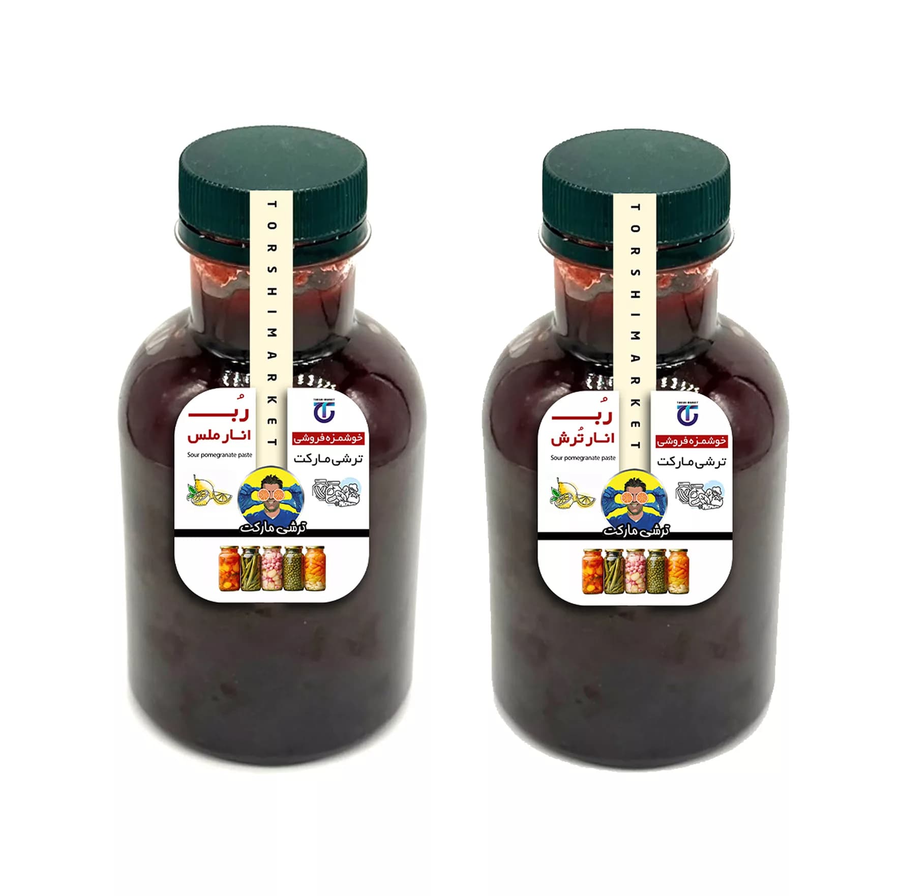 رُب انار ترش و ملس – 500 گرم بسته 2 عددی