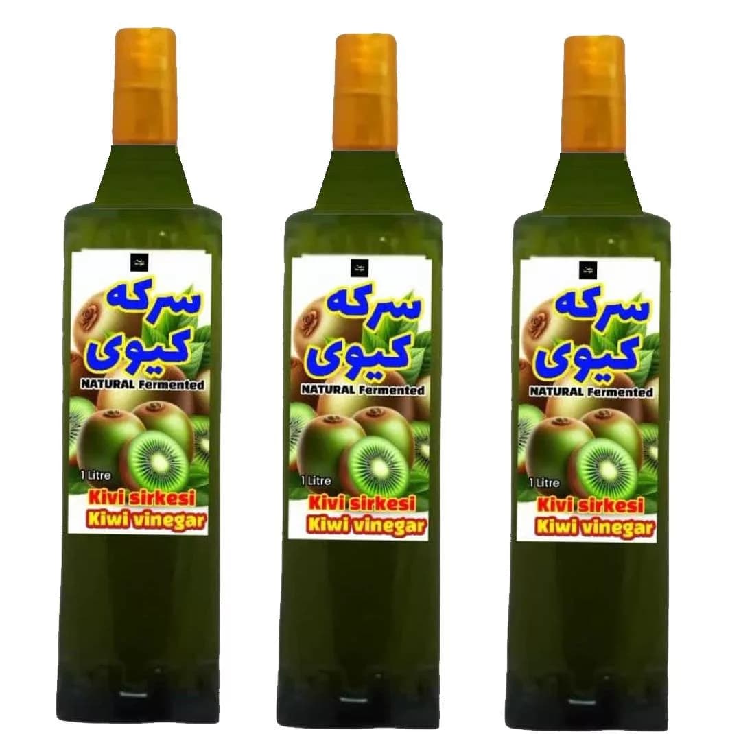 سرکه کیوی خمری سرکه سرا – 1 لیتری بسته 3 عددی