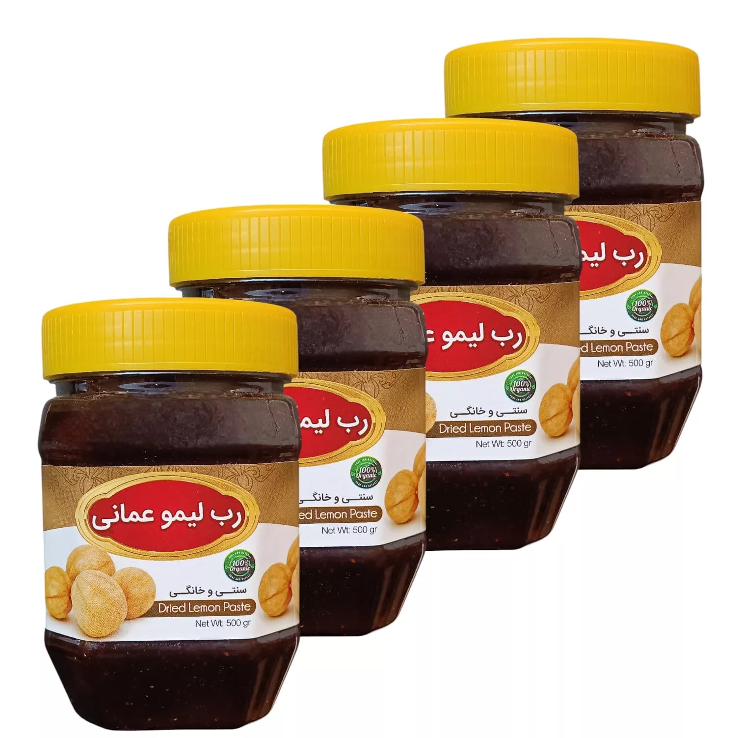 رب لیمو عمانی سنتی جالینوس – 450 گرم بسته 4 عددی