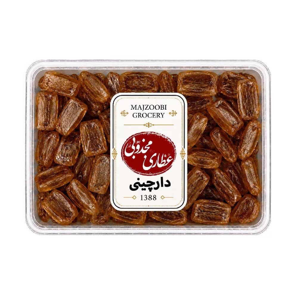 آبنبات ساده و دارچینی و نعنایی و شکلات سنگی و پولکی و آبنبات ترش عطاری مجذوبی – 1200 گرم بسته 6 عددی — تصویر ۴
