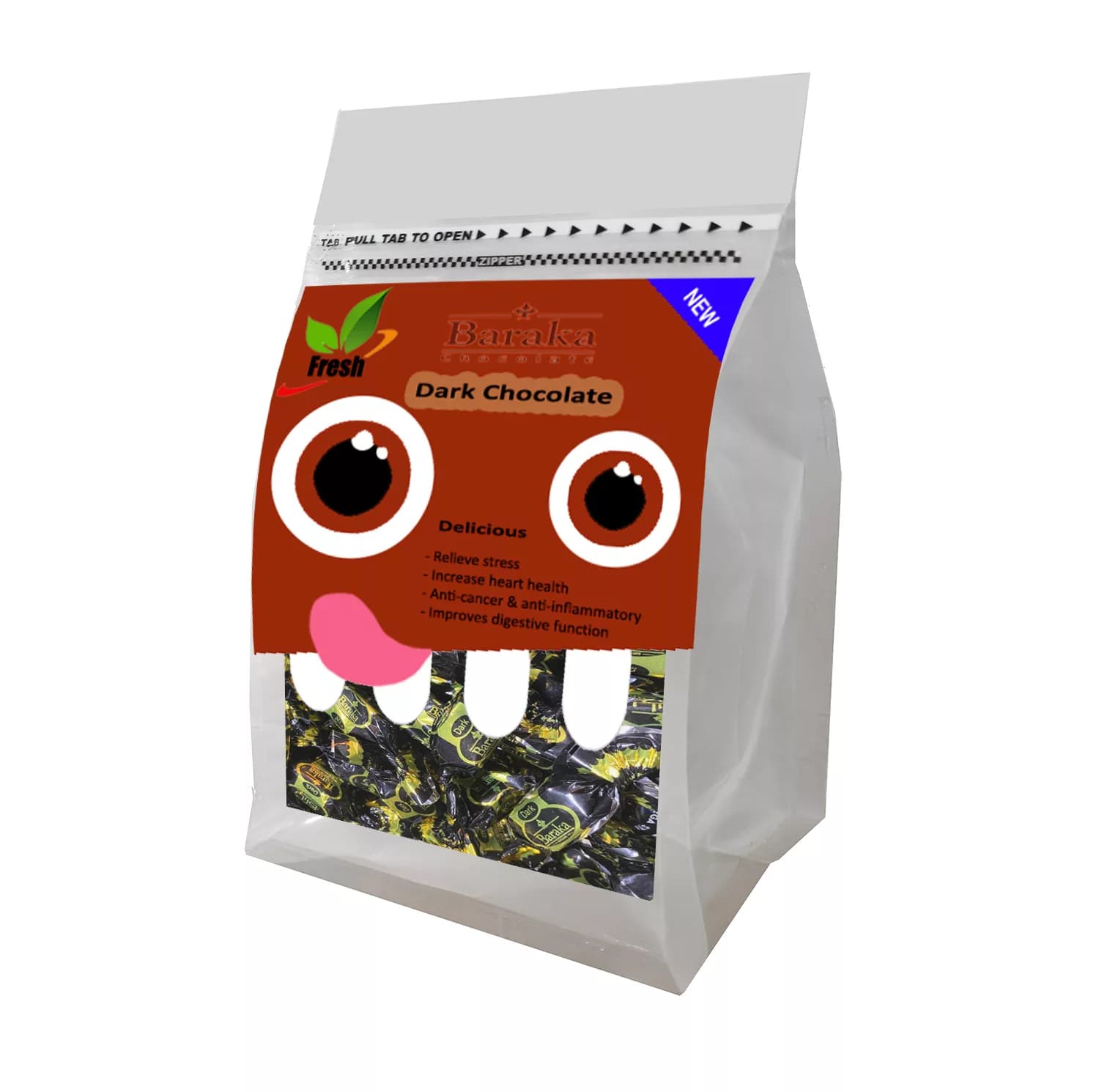 شکلات تلخ باراکا – 500 گرم