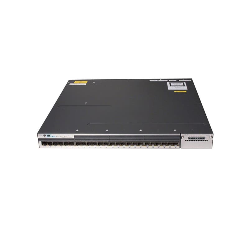 سوئیچ 24 پورت سیسکو مدل WS-C3750X-24S-E برند GE-Tech