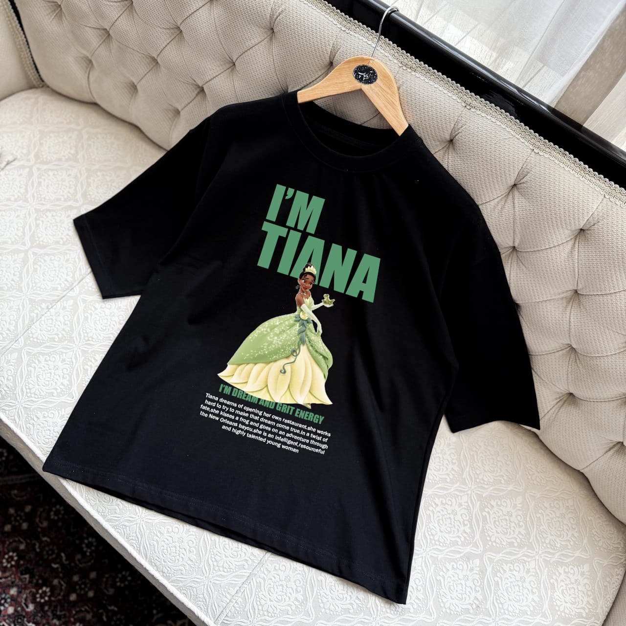تیشرت طرح I’M TIANA DISNEY
