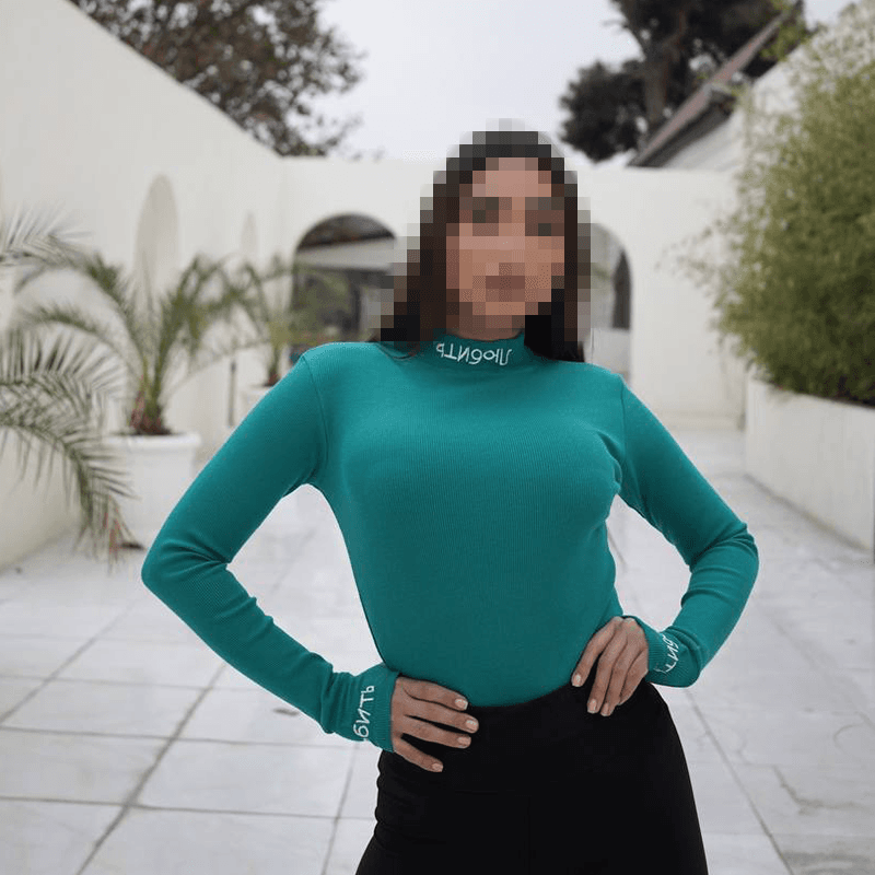 بادی استین دار یقه 5 سانت (پک 6عددی)