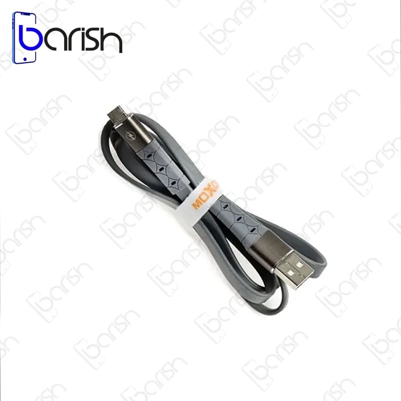 کابل دیتا و شارژ USB به Type-C موکسوم مدل MX-CB08 — تصویر ۳