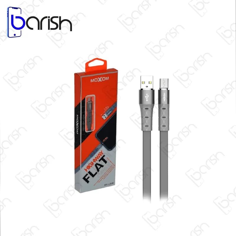 کابل دیتا و شارژ USB به Type-C موکسوم مدل MX-CB08 — تصویر ۵