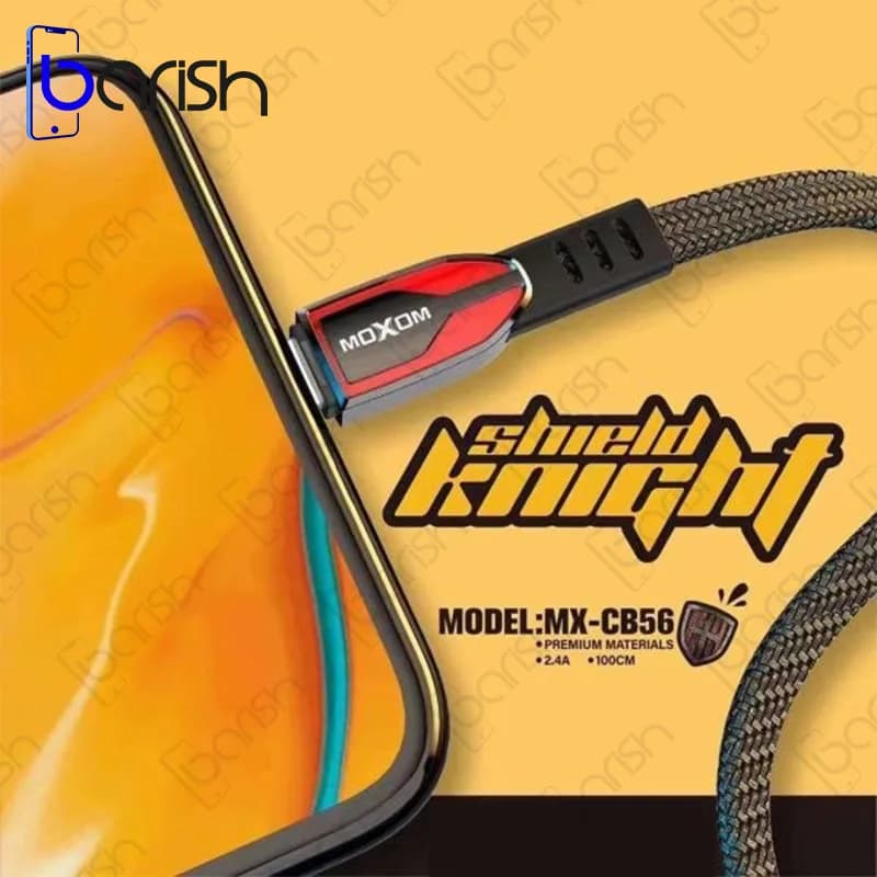کابل دیتا و شارژ USB به لایتنینگ موکسوم مدل MX-CB56 — تصویر ۴