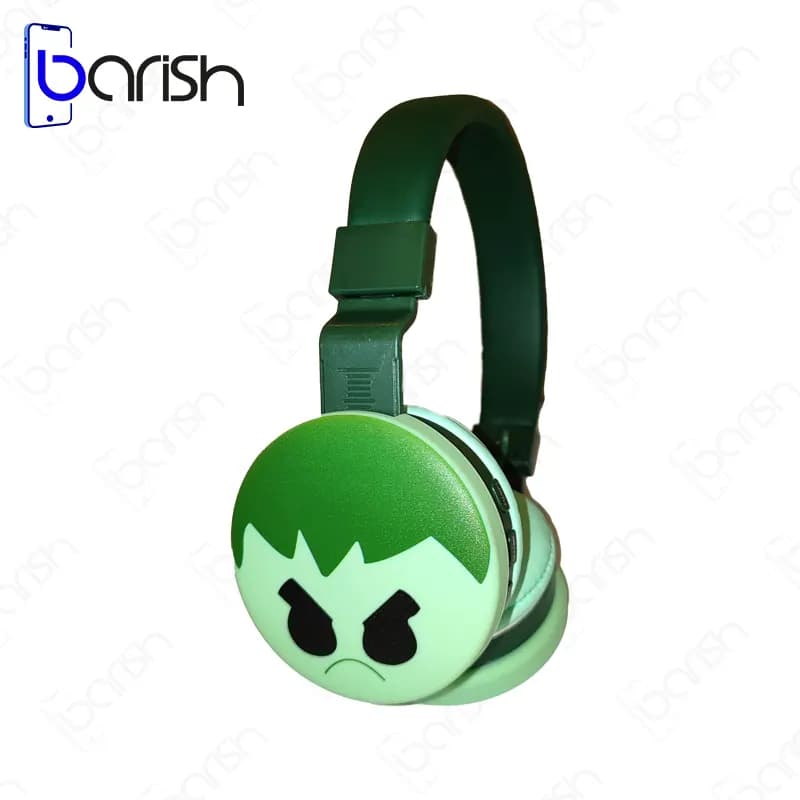 هدفون بلوتوثی فانتزی طرح هالک مدل DR-44