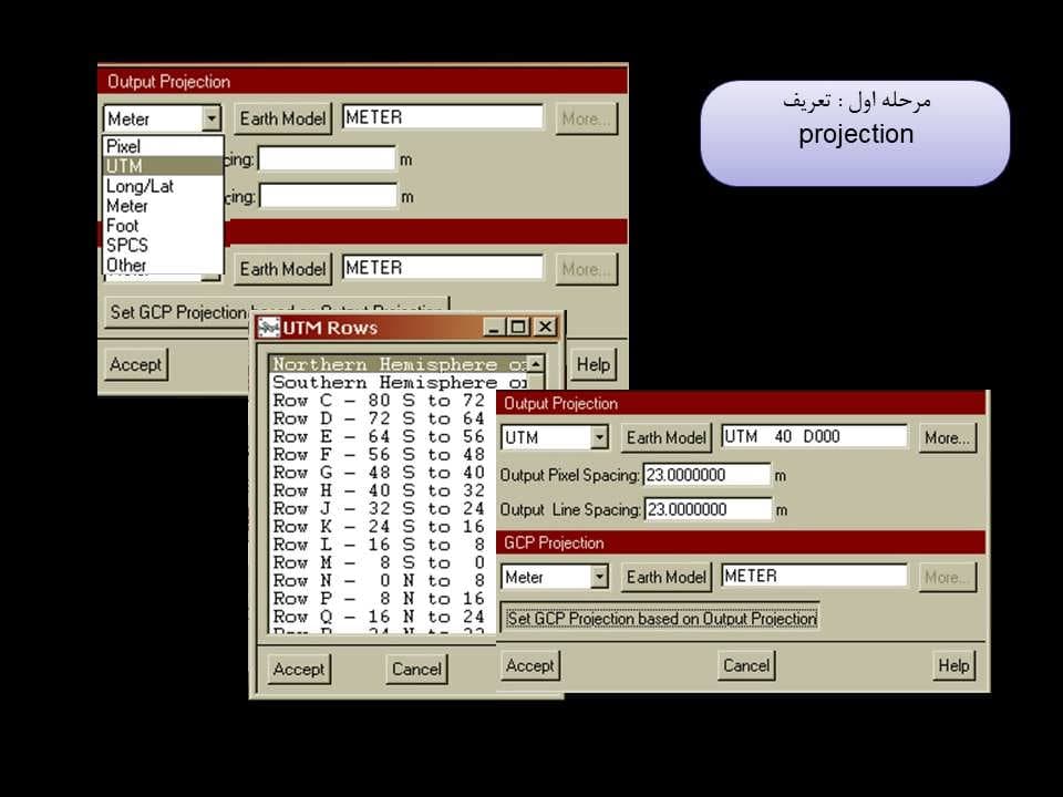 پاورپوینت زمین مرجع کردن تصاویر سنجش از دور — تصویر ۵