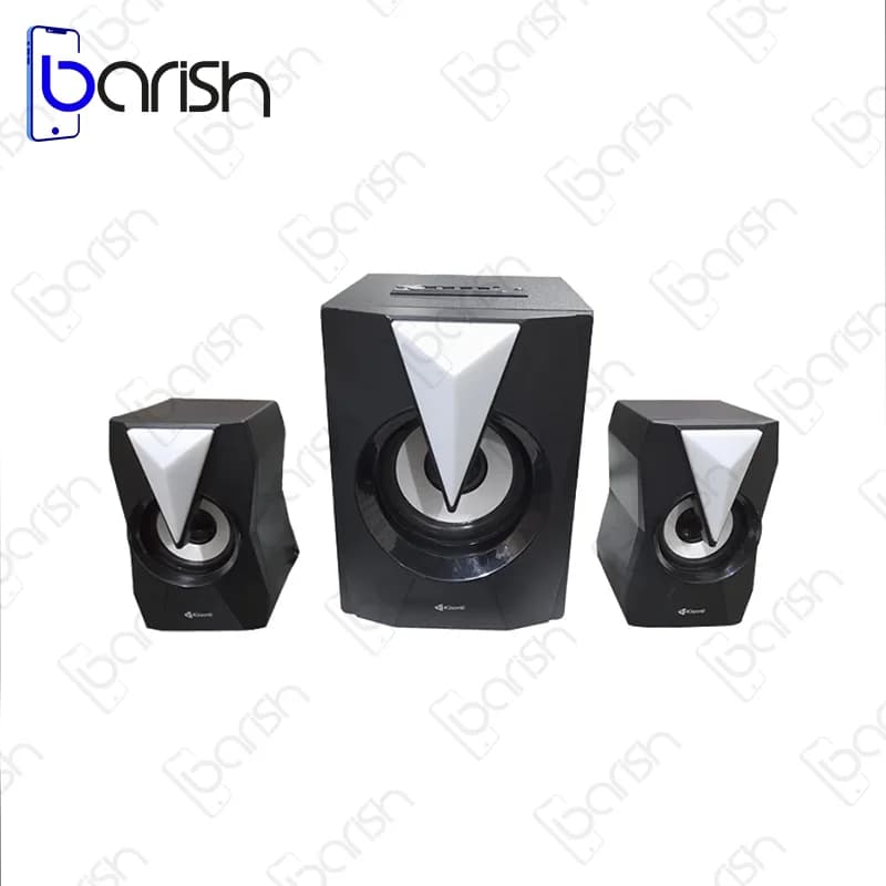 اسپیکر سه تکه رومیزی کیسونلی مدل TM-4000U ( رم و فلش خور ) — تصویر ۳