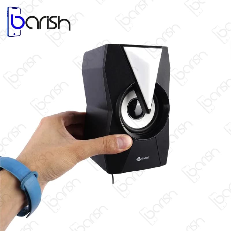 اسپیکر سه تکه رومیزی کیسونلی مدل TM-4000U ( رم و فلش خور ) — تصویر ۵