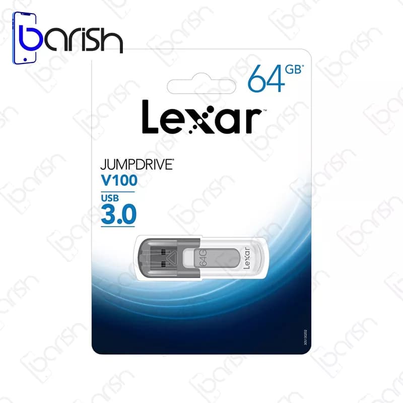 فلش مموری لکسار مدل V100 ظرفیت 64 گیگابایت USB3.0 — تصویر ۲