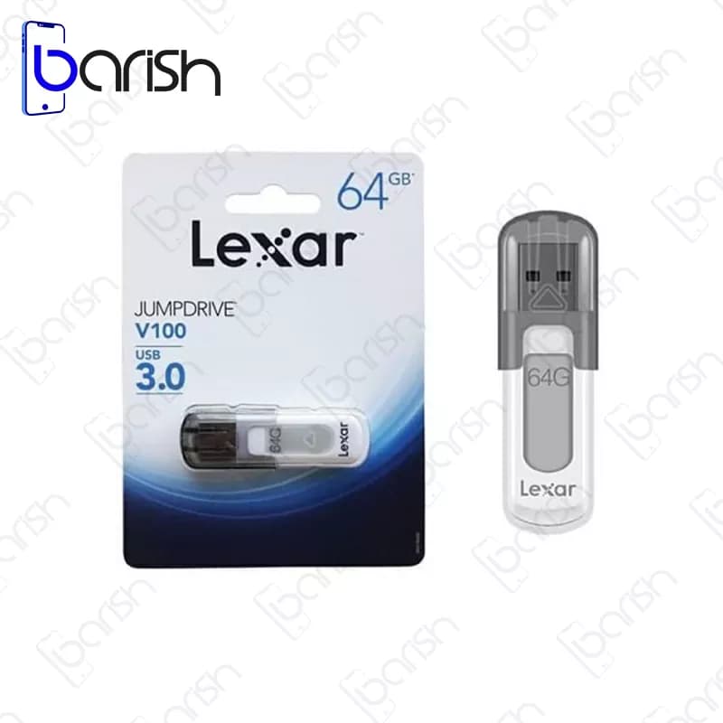 فلش مموری لکسار مدل V100 ظرفیت 32 گیگابایت USB3.0 — تصویر ۲