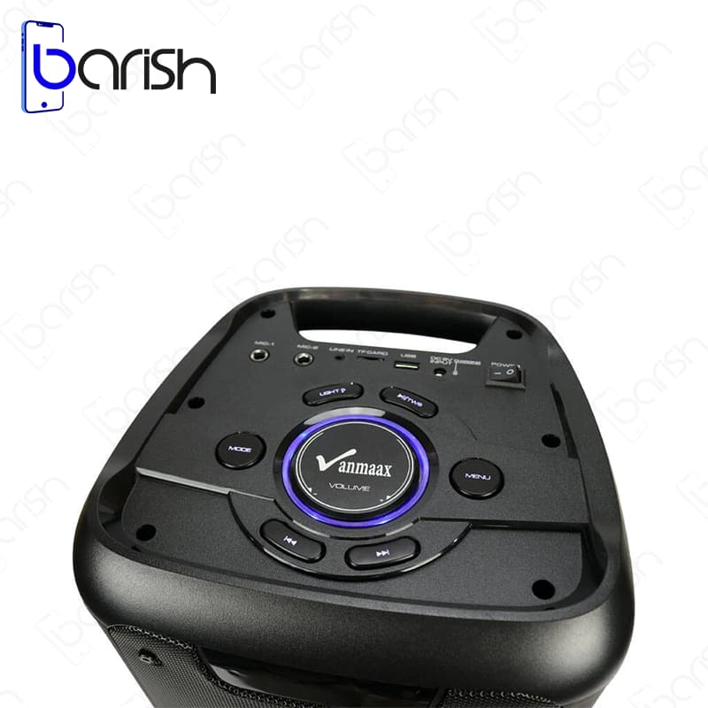 اسپیکر بلوتوثی قابل حمل وان مکس مدل MAX-350 — تصویر ۳