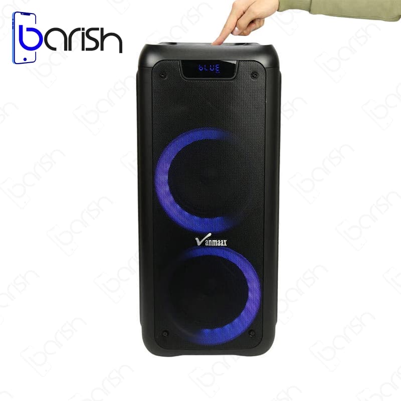 اسپیکر بلوتوثی قابل حمل وان مکس مدل MAX-350 — تصویر ۴