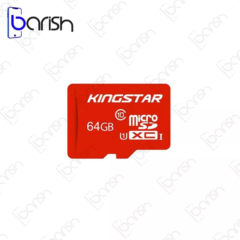 کارت حافظه میکرو SD کینگ‌استار 580X-class10 ظرفیت 64 گیگابایت