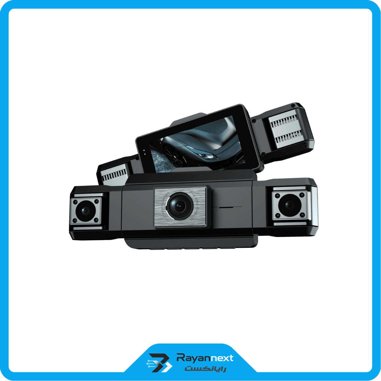 دوربین ثبت وقایع چهار لنز 4Channels با نمایشگر ۳ اینچ