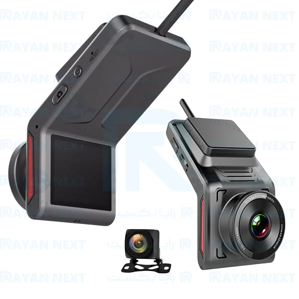 دوربین ثبت وقایع خودرو مدل K18 | ردیاب GPS و اتصال 4G — تصویر ۴