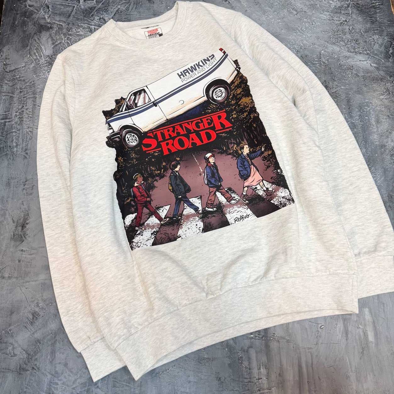 دورس نخ پنبه Stranger Things road — تصویر ۳
