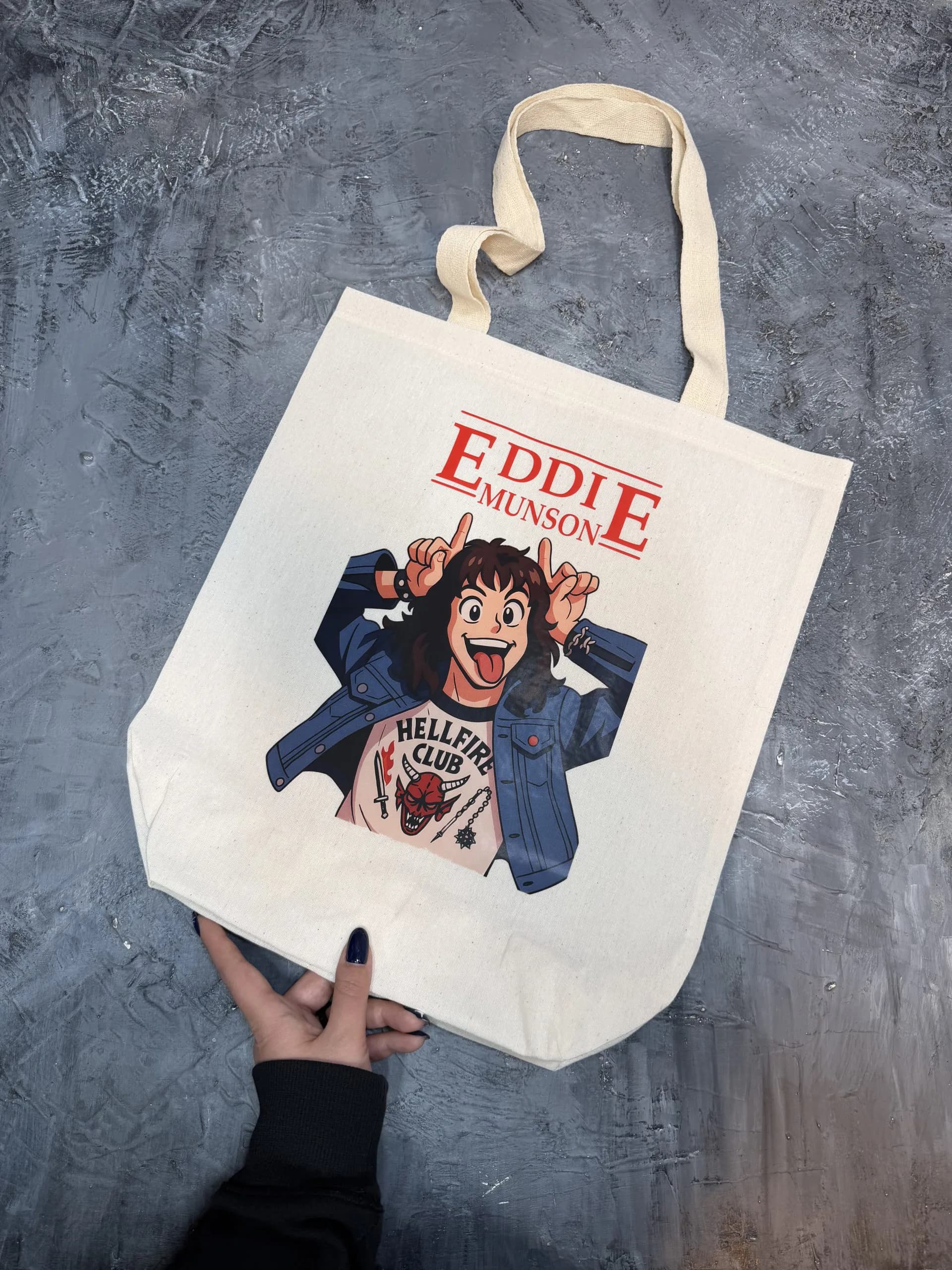 توت بگ طرح EDDIE Stranger things کد 11 — تصویر ۶