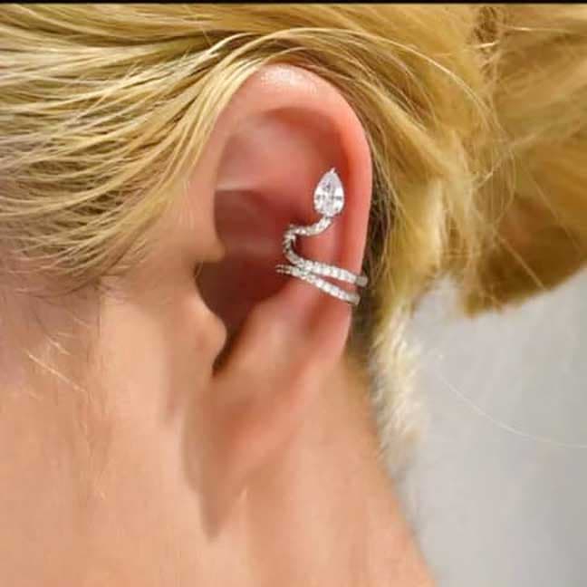 گوشواره استیل ایرکاف مار کد16