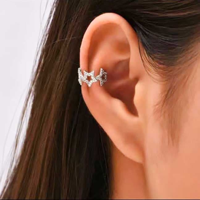 گوشواره استیل مدل ایرکاف ستاره کد3