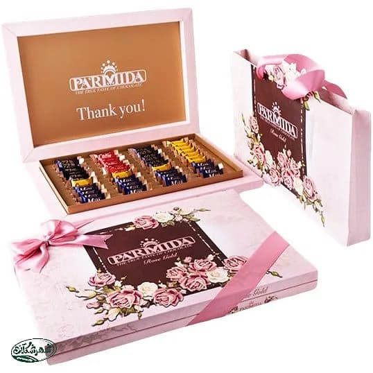 شکلات کادویی رز گلد پارمیدا