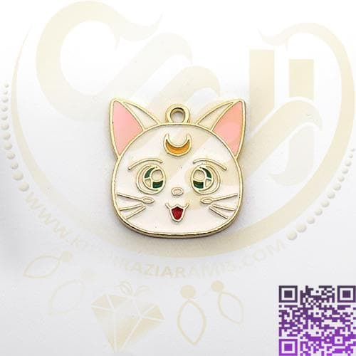 خرجکار گربه سفید فانتزی کد316