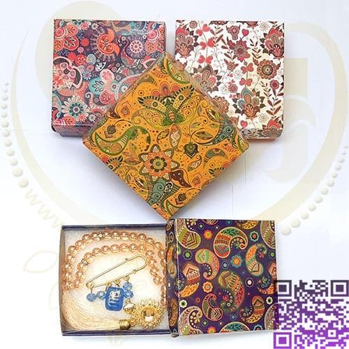 جعبه جواهرات طرح پاپیون بزرگ 12عددی
