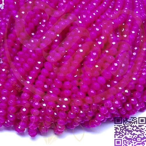 کریستال سرخ آبی مات سایز8 کد19