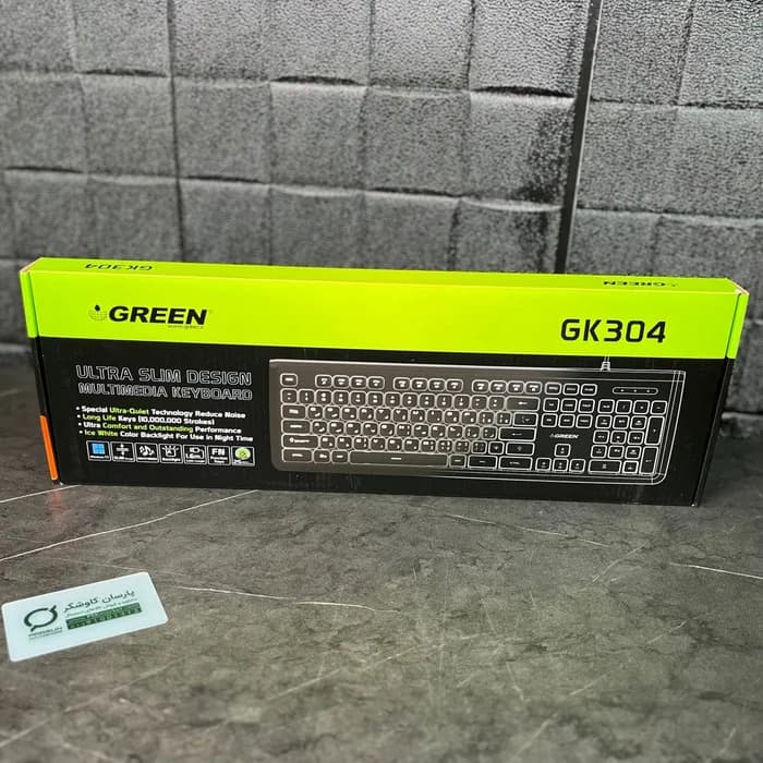 کیبورد با سیم گرین مدل GREEN GK304 — تصویر ۵