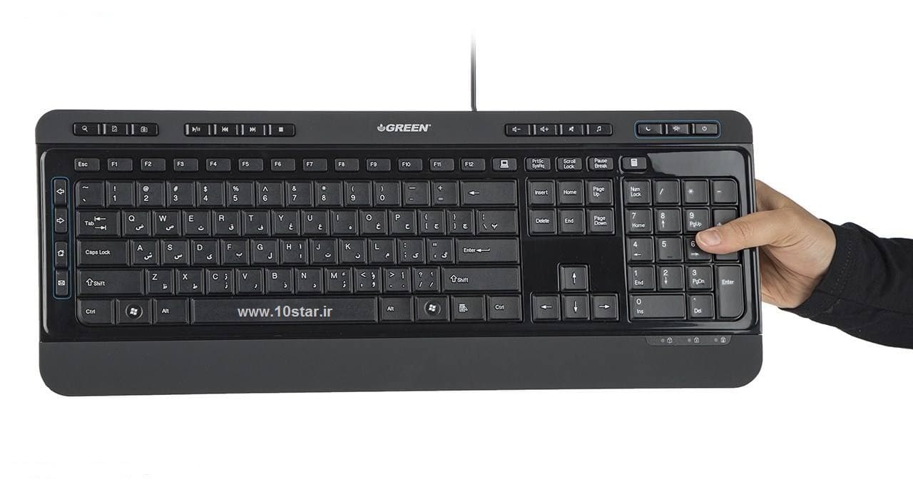 کیبورد گرین مدل GK-502 — تصویر ۱۰