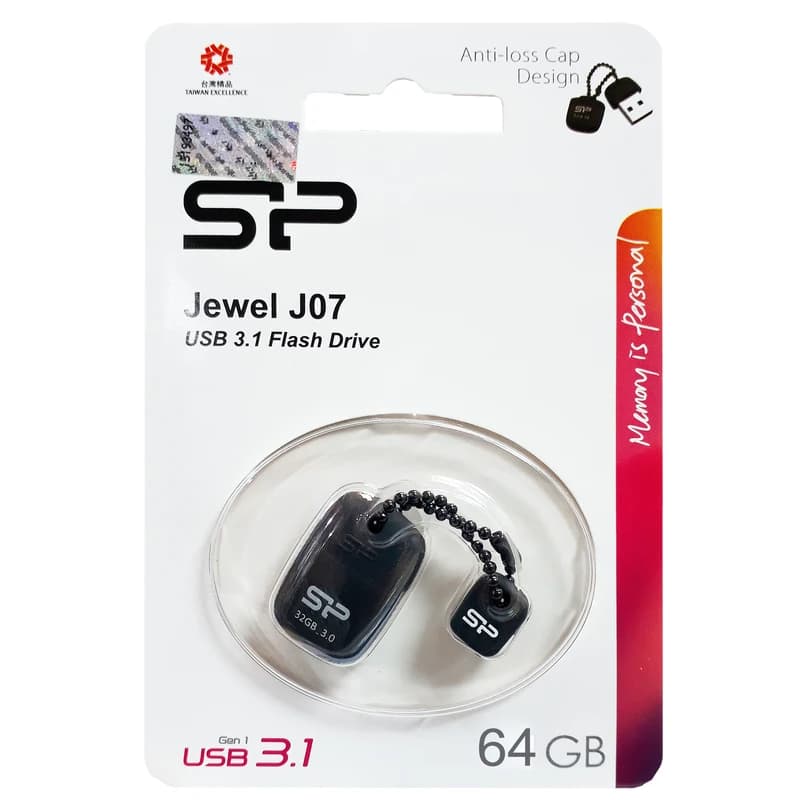 فلش مموری 64 گیگابایتی مدل Jewel J07 سیلیکون پاور — تصویر ۳