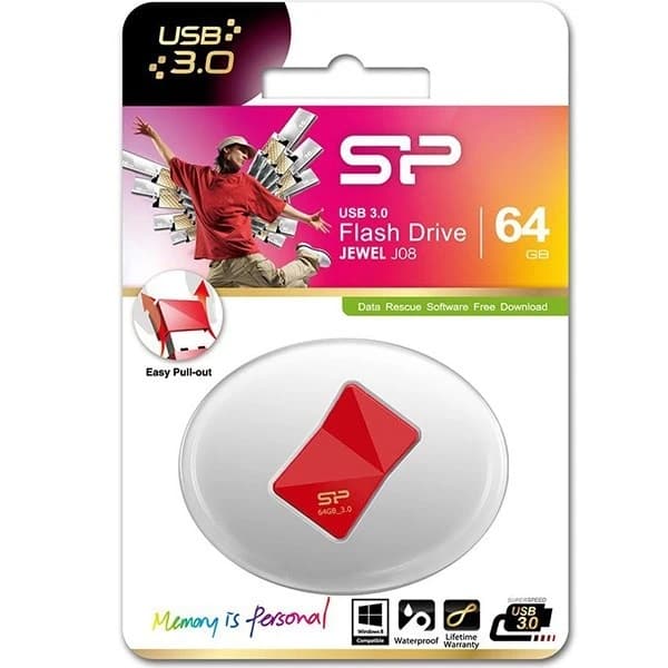 فلش مموری 64 گیگابایتی مدل Jewel J08 سیلیکون پاور — تصویر ۴
