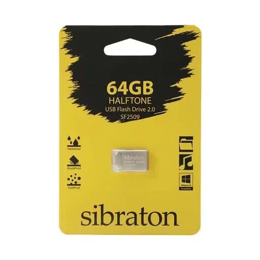 فلش مموری سیبراتون HALFTONE مدل SF2509 ظرفیت 64 گیگابایت — تصویر ۴