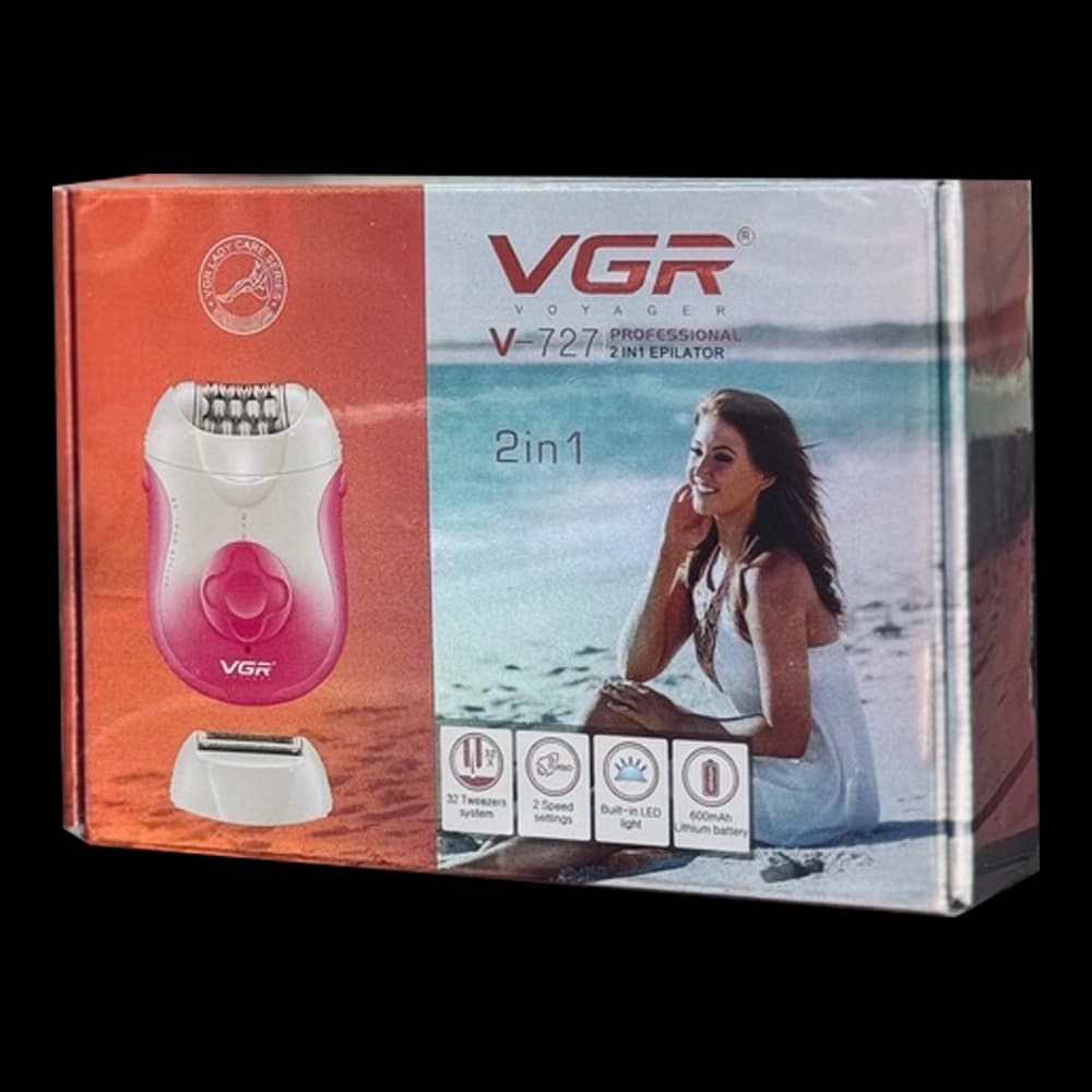 اپیلاتور 2 کاره وی جی آر VGR مدل V-727 شارژی و حرفهای