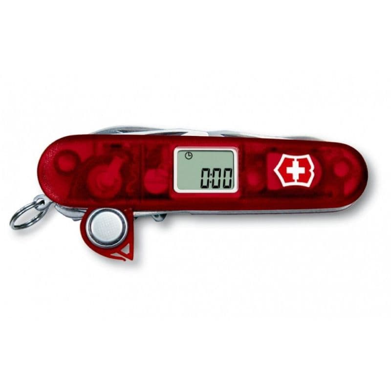 چاقو ویکتورینوکس مدل traveller red trans — تصویر ۲