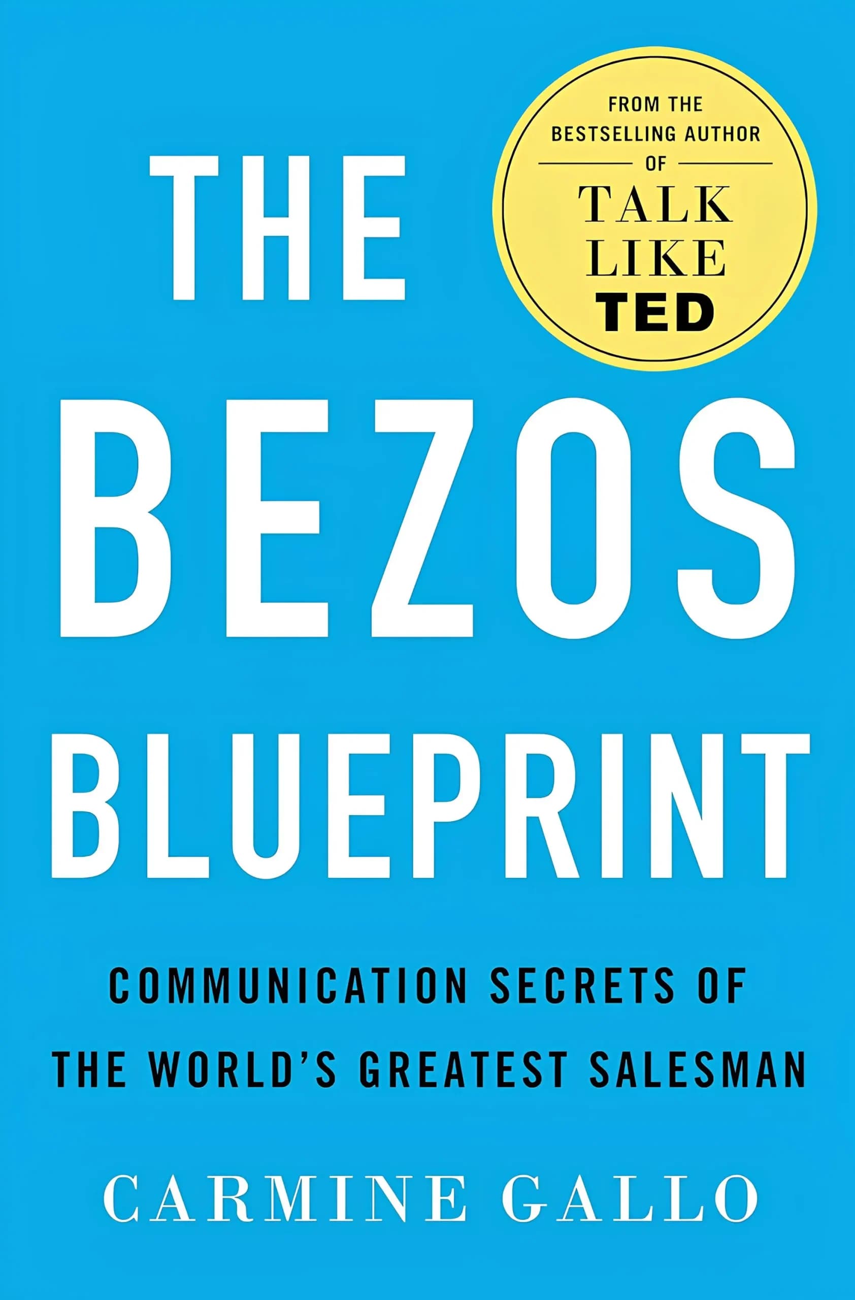 کتاب نقشه راه جف بزوس (The Bezos Blueprint) نسخه انگلیسی PDF | کارمین گالو