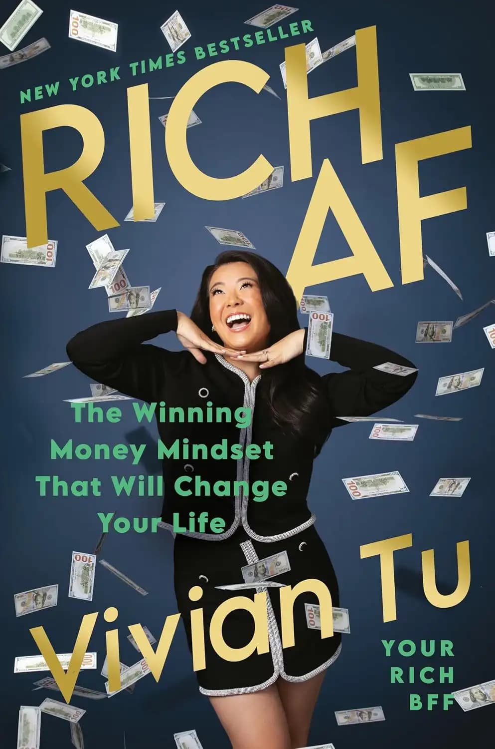 کتاب ثروتمند لعنتی: ذهنیت برنده برای پول که زندگی‌تان را تغییر می‌دهد (Rich AF: The Winning Money Mindset That Will Change Your Life) نسخه انگلیسی PDF | ویویان تو