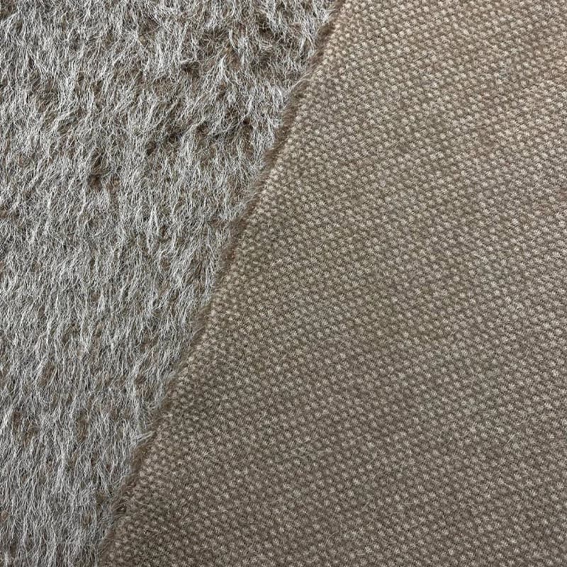 پارچه خز گرگی نسکافه ای — تصویر ۴