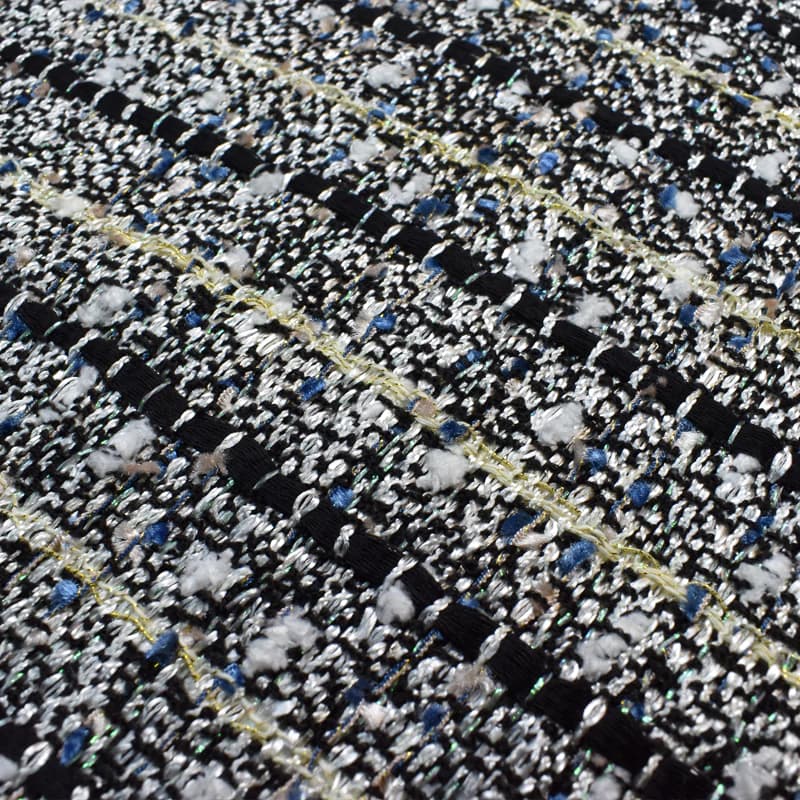 پارچه بافت شانل سفید — تصویر ۳