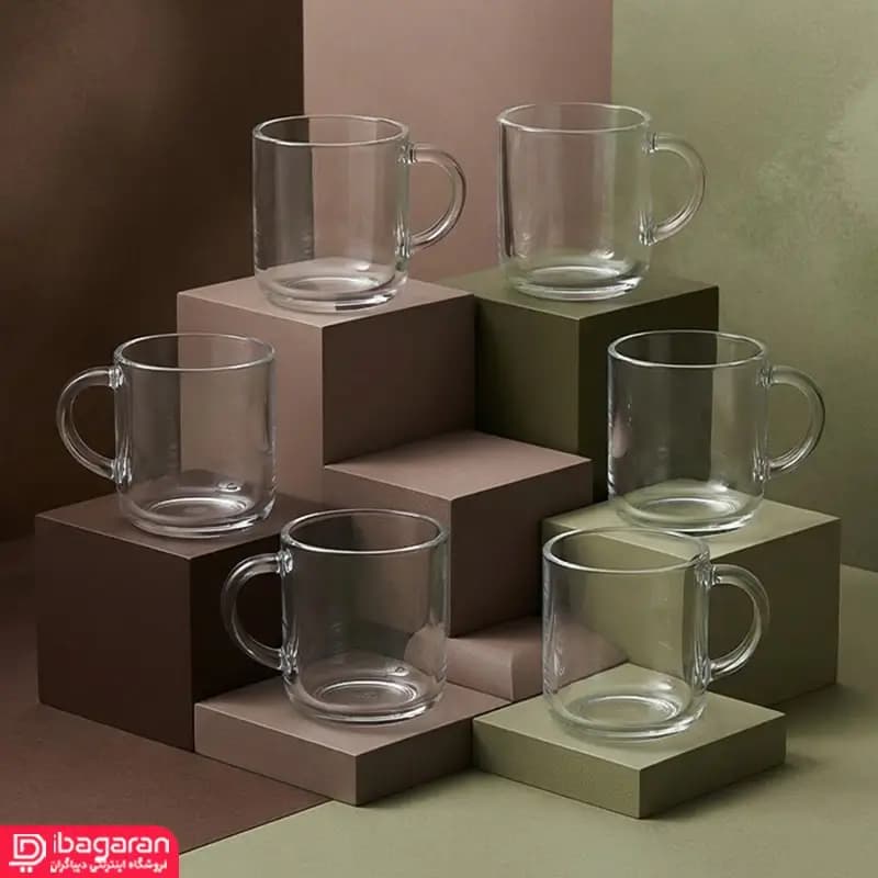 ماگ 6 عددی پاشاباغچه مدل آیکونیک 55192