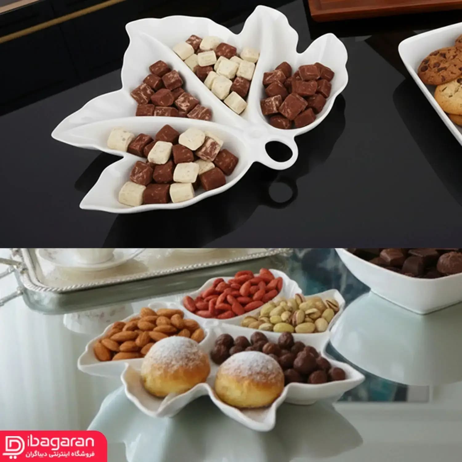 اردو خوری گلدکیش مدل برگ GK602120