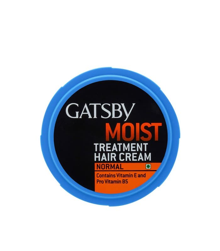 کرم مو حالت دهنده گتسبی GATSBY مدل Moist (آبی) وزن 125 گرم — تصویر ۳